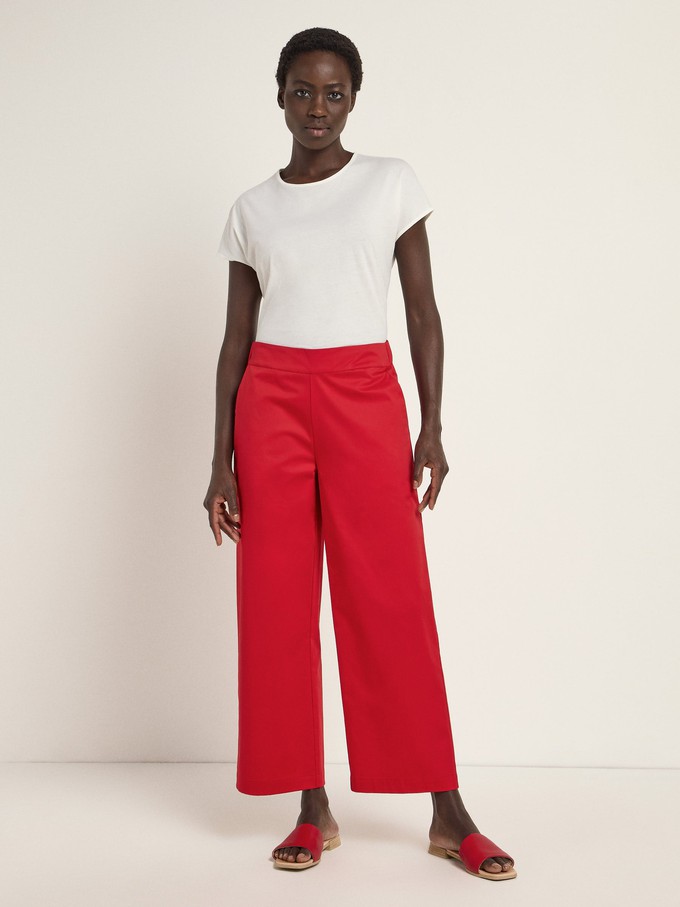 Wide leg trousers (GOTS) from LANIUS