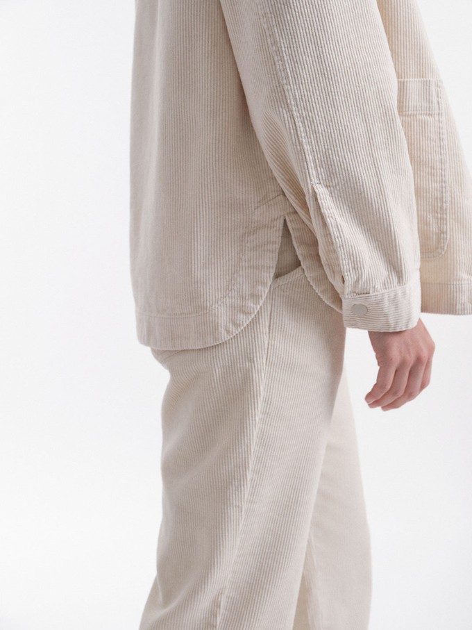 Corduroy shirt jacket from LANIUS