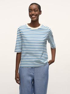Striped short sleeve shirt (OCS) via LANIUS