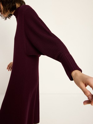 Ribbed knit dress (GOTS) from LANIUS