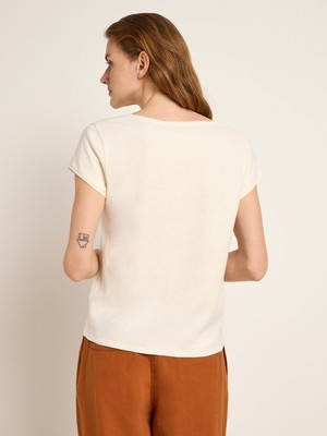 shirt with deep neckline (OCS) from LANIUS