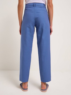 Trousers with pleat from LANIUS