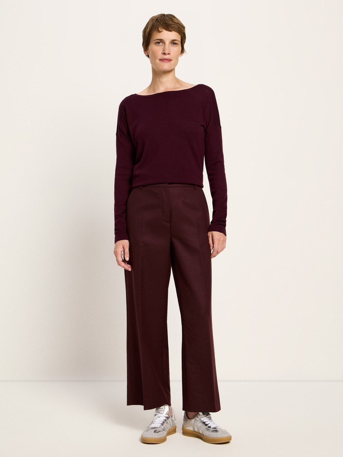 Cropped trousers (GOTS) from LANIUS