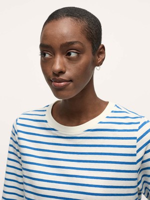 Striped short sleeve shirt (OCS) from LANIUS
