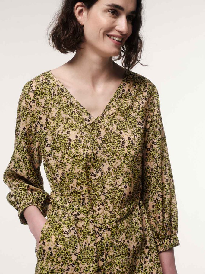Dress Print Flower Field from LANIUS