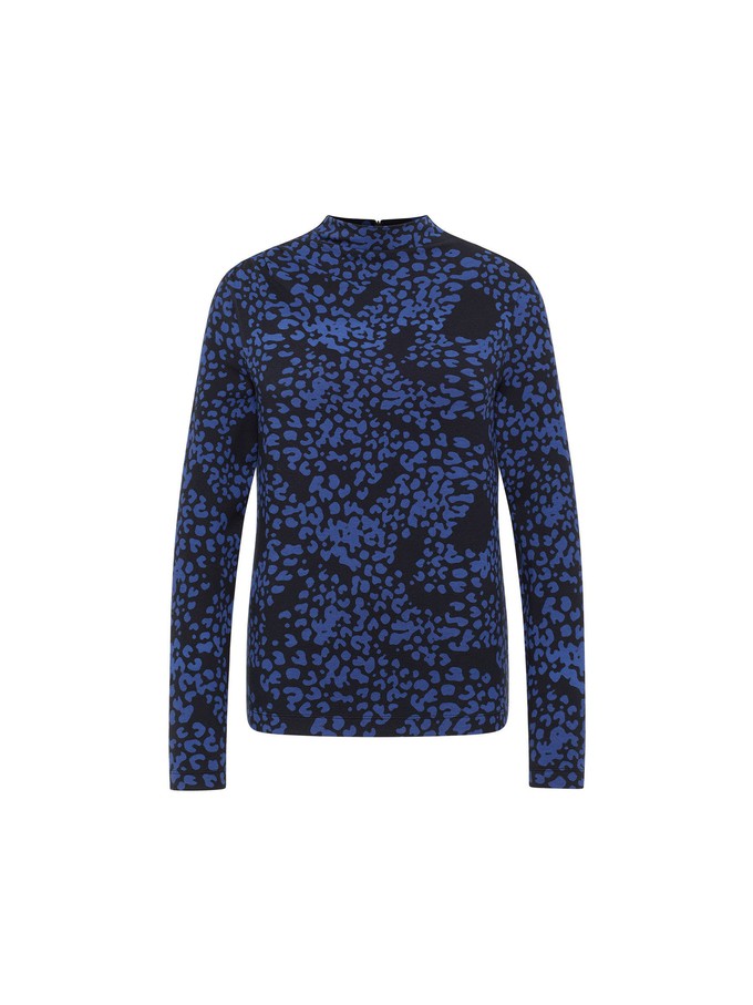 Shirt with stand-up collar from LANIUS