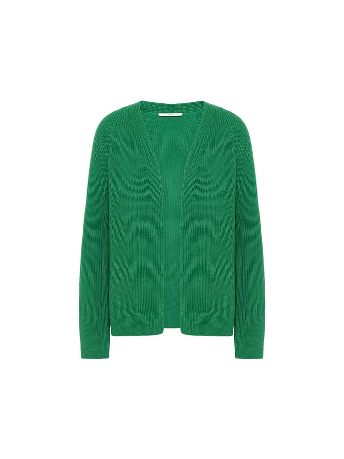 Open knit cardigan (GOTS) from LANIUS