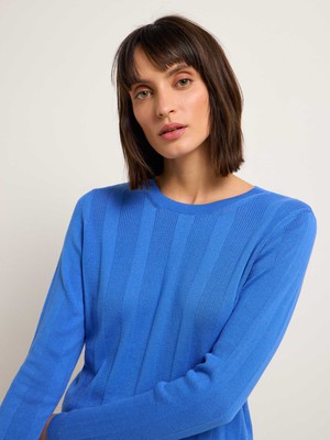 Wide rib sweater (GOTS) from LANIUS
