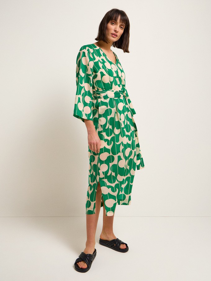 Midi Dress Print Graphic Dots from LANIUS