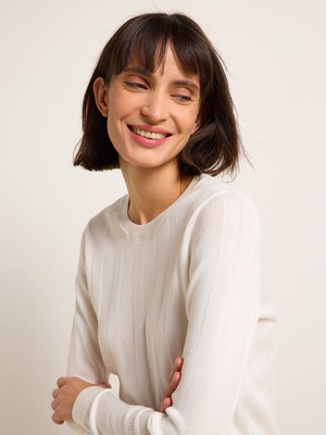 Wide rib sweater (GOTS) from LANIUS