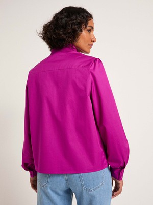 Blouse with lace detail from LANIUS