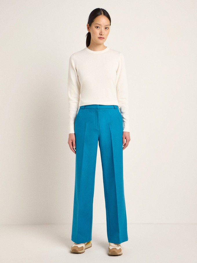 Marlene trousers with crease from LANIUS