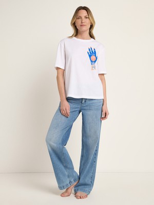 Statement shirt “The Time is now” (GOTS) from LANIUS