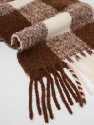 Check scarf from LANIUS Check scarf from LANIUS