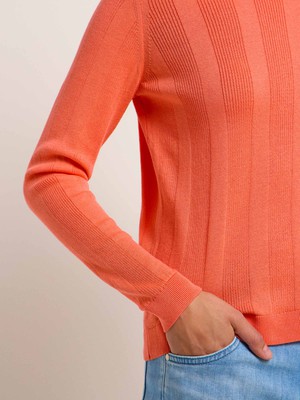 Wide rib sweater (GOTS) from LANIUS