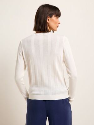 Wide rib sweater (GOTS) from LANIUS