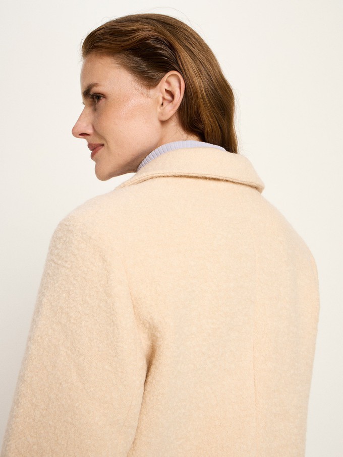 Boucle blazer coat (GOTS) from LANIUS