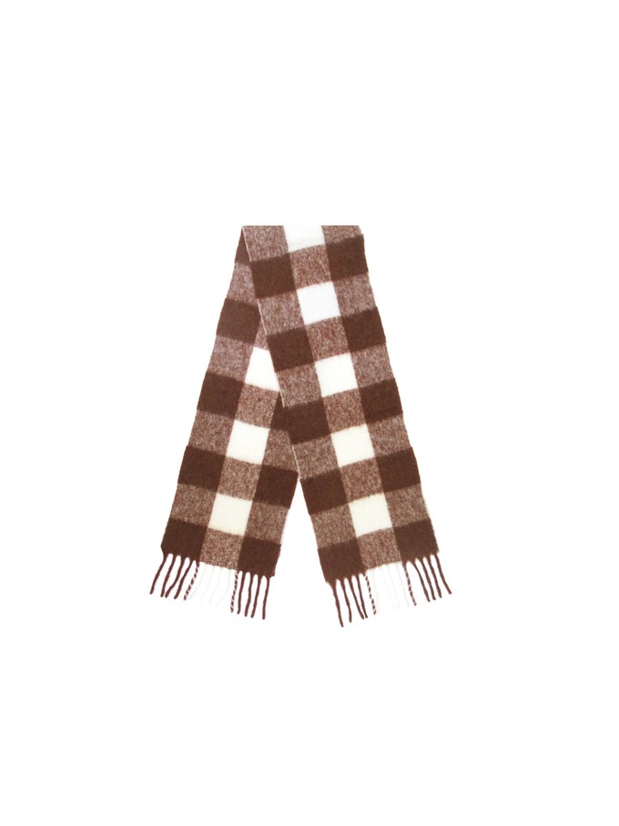 Check scarf from LANIUS Check scarf from LANIUS