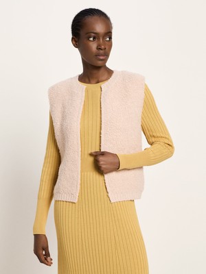 Boucle Knit Vest (OCS) from LANIUS