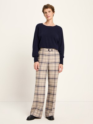Check Marlene trousers from LANIUS