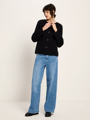 Double-face cardigan (GOTS) from LANIUS