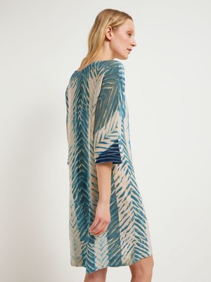 Silk dress print Tabu from LANIUS