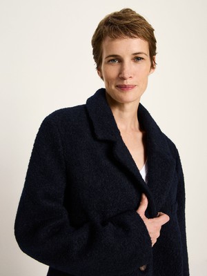 Boucle blazer coat (GOTS) from LANIUS