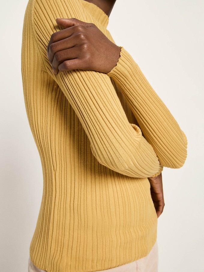 Ribbed sweater (GOTS) from LANIUS