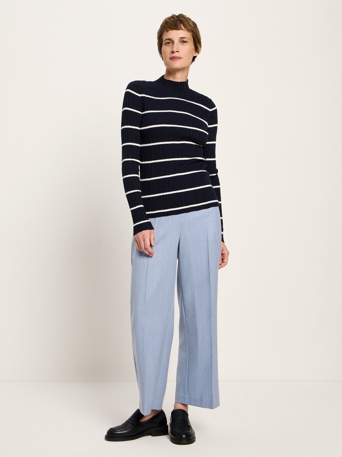 Ribbed sweater (GOTS) from LANIUS