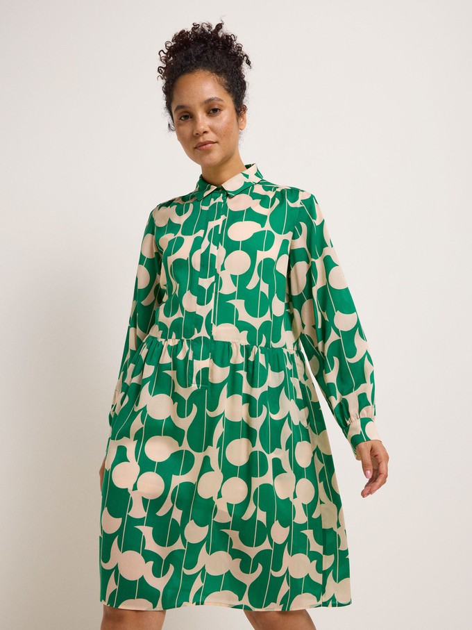 Shirt dress print graphic dots from LANIUS