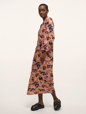 Maxi Dress Print Powerful Bloom from LANIUS
