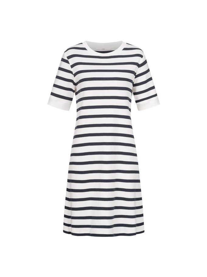 Striped dress with 3/4 sleeves (GOTS) from LANIUS