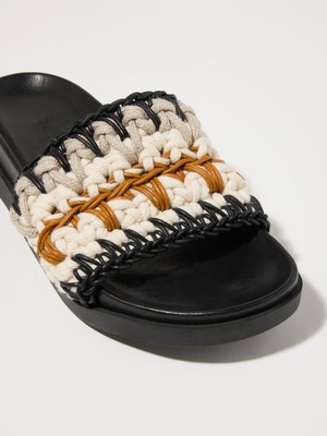 Macrame mules from LANIUS