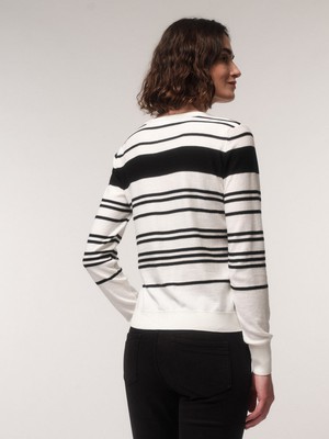 Striped cardigan (GOTS) from LANIUS