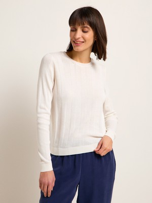 Wide rib sweater (GOTS) from LANIUS