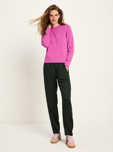 Round neck sweater (GOTS) via LANIUS