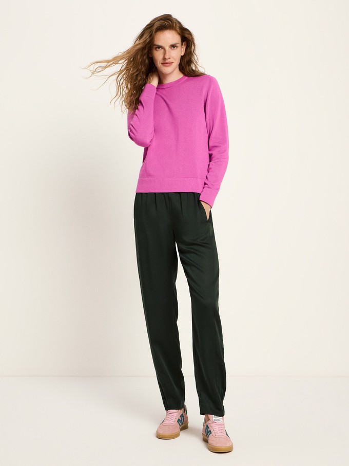 Round neck sweater (GOTS) from LANIUS