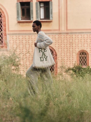 Statement bag "READY" (GOTS) from LANIUS