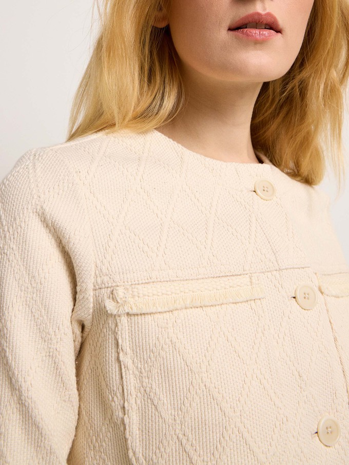 Jacket with structure from LANIUS