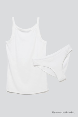 Off White High Neck Tank from Lavender Hill Clothing