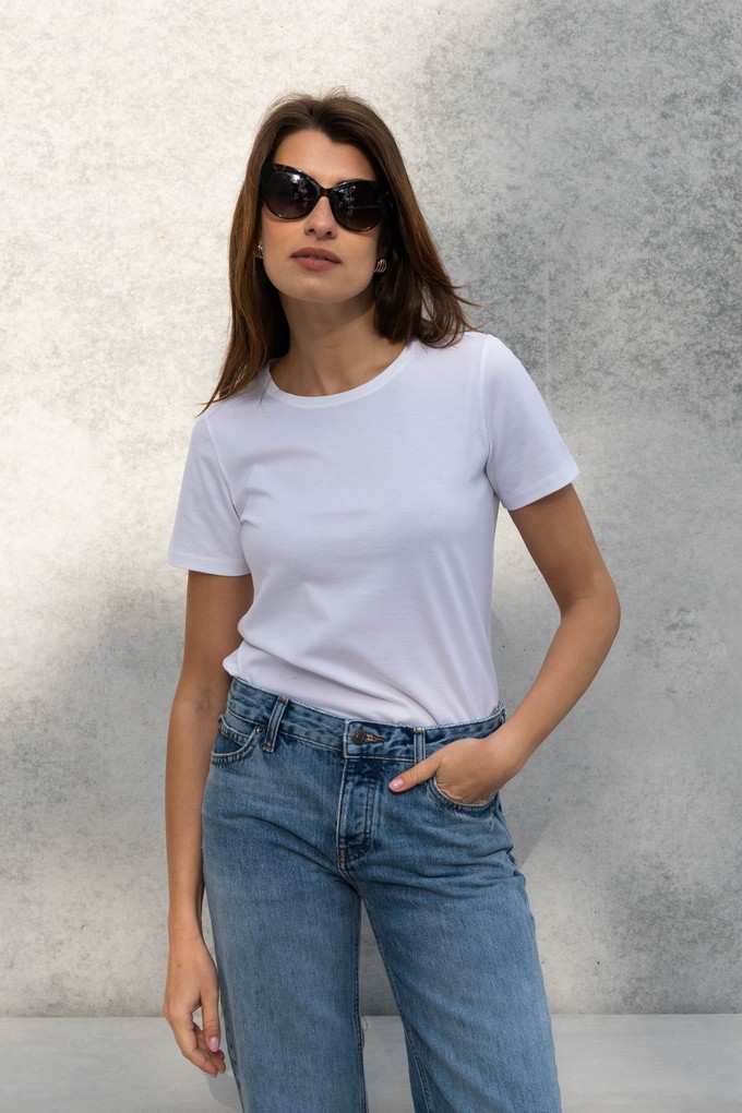 Supima Cotton Crew Neck T-Shirt from Lavender Hill Clothing