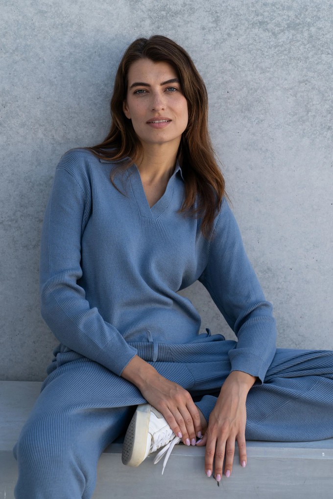 Ribbed Lounge Trousers from Lavender Hill Clothing