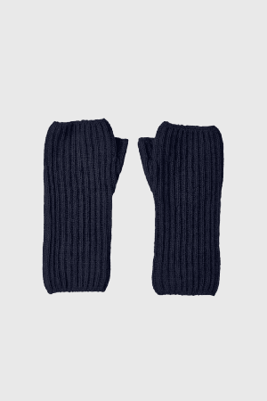 Ribbed Cashmere Wristwarmers from Lavender Hill Clothing