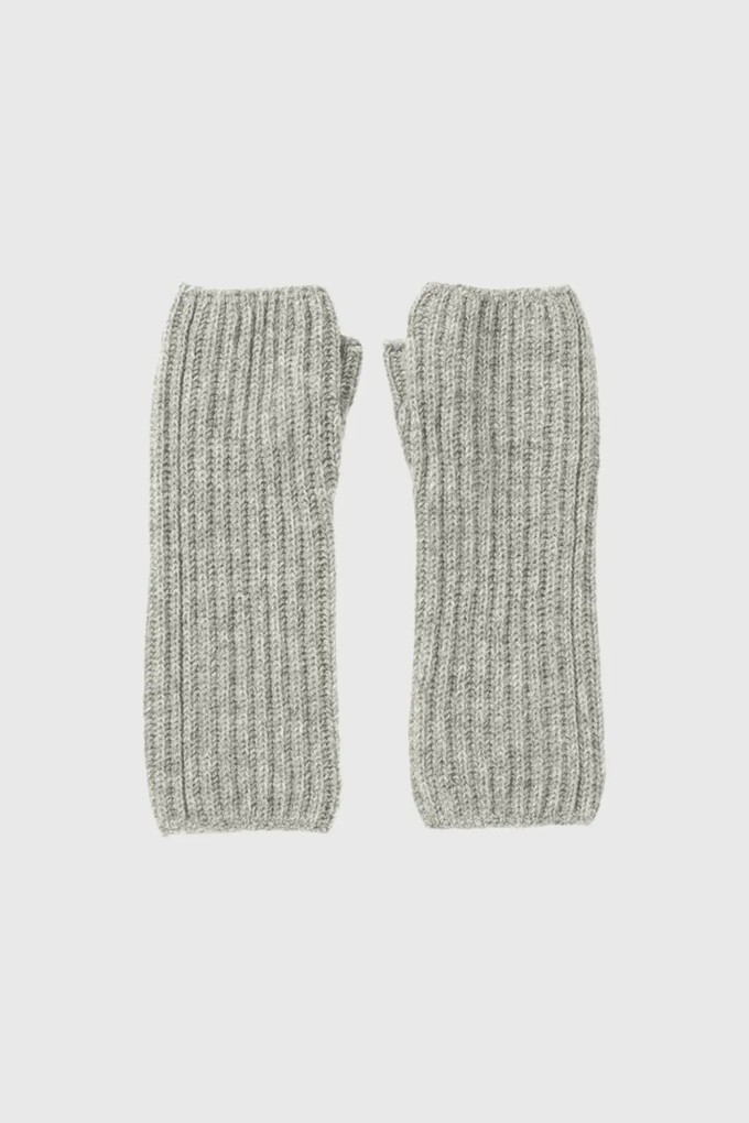 Ribbed Cashmere Wristwarmers from Lavender Hill Clothing