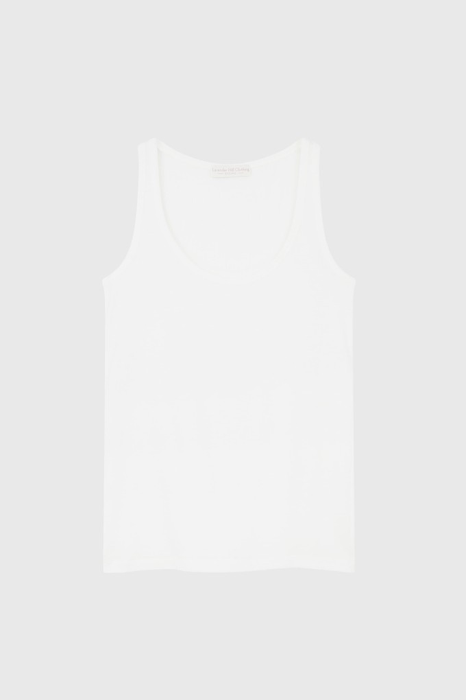 Ribbed Scoop Neck Tank from Lavender Hill Clothing