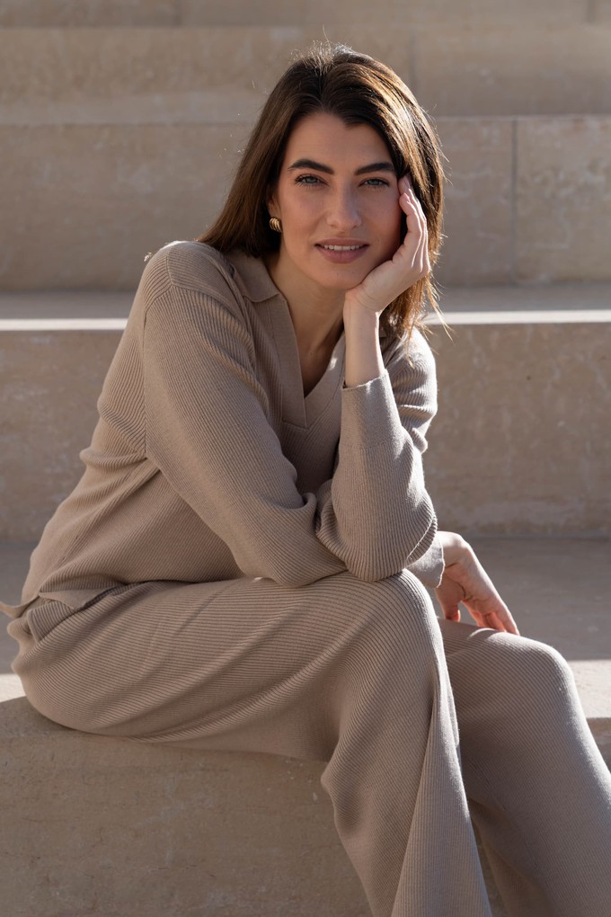 Ribbed Lounge Jumper from Lavender Hill Clothing