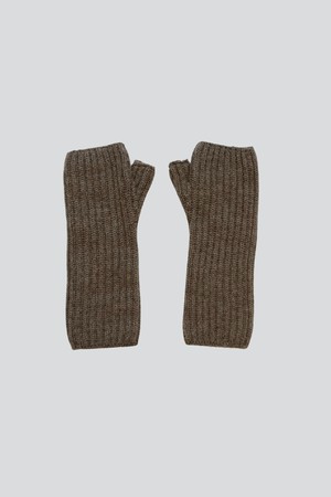 Ribbed Cashmere Wristwarmers from Lavender Hill Clothing