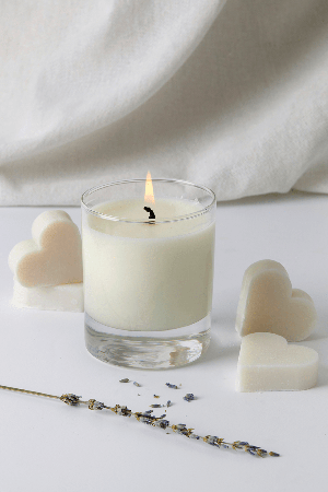 Lavender Candle and Soap Gift Set from Lavender Hill Clothing