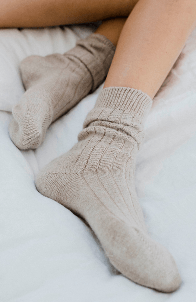 Cashmere Socks from Lavender Hill Clothing