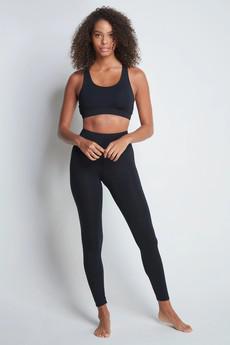 Black Micro Modal Leggings via Lavender Hill Clothing